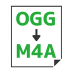 OGG→M4A変換