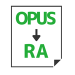 OPUS→RA変換