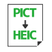 PICT→HEIC変換