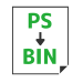 PS→BIN変換