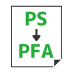 PS→PFA変換