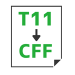 T11→CFF変換