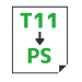 T11→PS変換