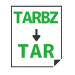 TAR.BZ→TAR変換