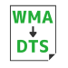 WMA→DTS変換