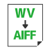 WV→AIFF変換