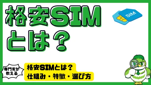 格安SIMとは？仕組み・特徴・選び方を初心者向けにやさしく解説
