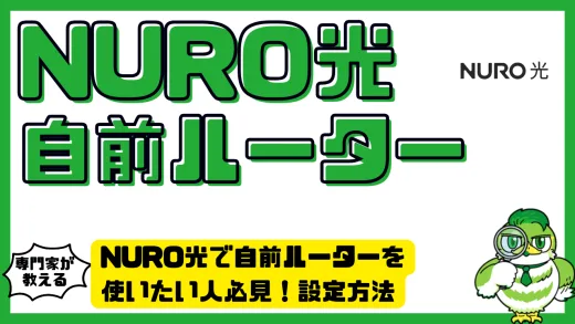 NURO光で自前ルーターを使いたい人必見！設定方法・注意点と最適構成ガイド