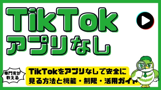 TikTokをアプリなしで安全に見る方法と機能・制限・活用ガイド