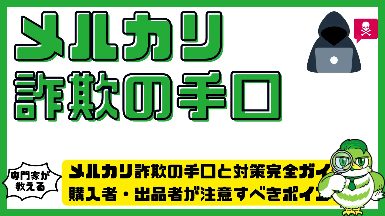 メルカリ詐欺の手口と対策完全ガイド！購入者・出品者が注意すべきポイントと安全対処法 | LUFTMEDIA