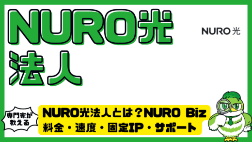 NURO光法人とは？NURO Bizの料金・速度・固定IP・サポートを完全整理ガイド！