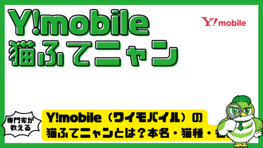 Y!mobile（ワイモバイル）の猫ふてニャンとは？本名・猫種・名前の由来・CM出演歴を解説