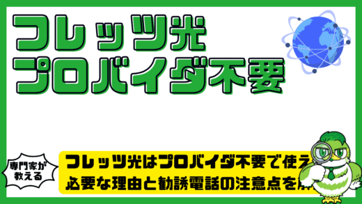 フレッツ光はプロバイダ不要で使える？必要な理由と勧誘電話の注意点を解説