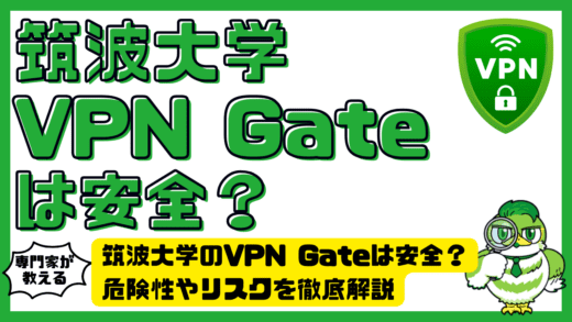 筑波大学のVPN Gateは安全？危険性やリスクを徹底解説